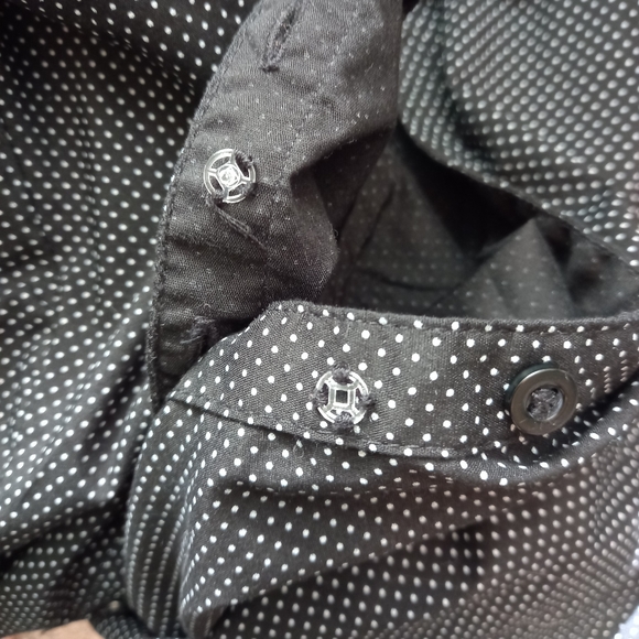 Ricki's Black & White Polka Dot Blouse - Picture 7 of 7